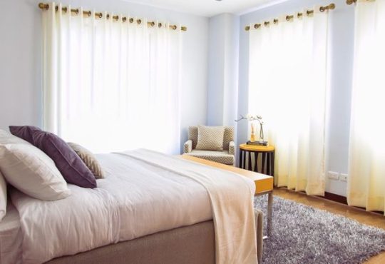 Bedroom - White Bed Comforter during Daytime